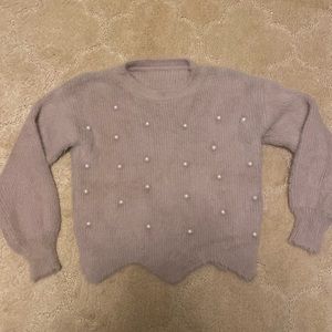 Adorable Pearl Sweater